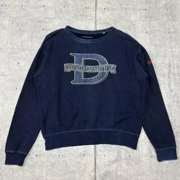 BROCANTE 인디고 얼룩 프린트 트레이닝복 일본제 브로캔트