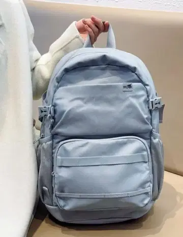 라이트 블루 백팩 백팩