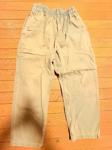 레리움 배기 팬츠 와이드 테이퍼드