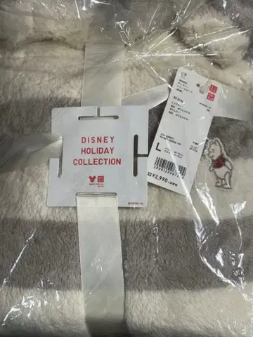 [ 유니클로 ] DISNEY 홀리데이 컬렉션 룸웨어 L 사이즈