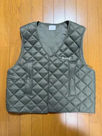 BULESS U BU 퀼팅 베스트 M 사이즈