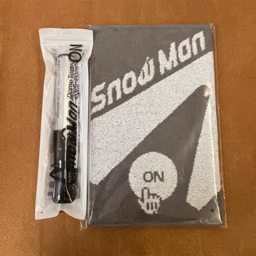 Snow Man 2025 ON 굿즈 응원봉 타월