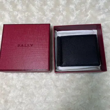 발리 새상품 박스 포함 머니클립 접이식 지갑 무지 블랙