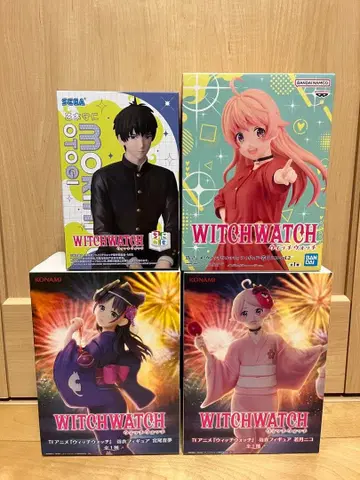 TV 애니메이션 [위치 워치] 프라이스 피규어 4점 묶음 판매