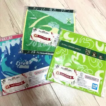 미세스 그린애플 제일복권 G상 자카드 타월 3종 세트