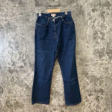 맥레거 하이라이즈 테이퍼드 청바지 네이비 돌려입기 최적화 (64-91)