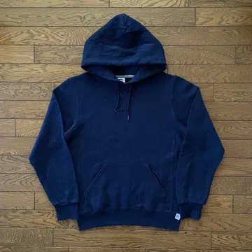 러셀 애슬레틱 후드티 앞 V 가제트 네이비 무지 S