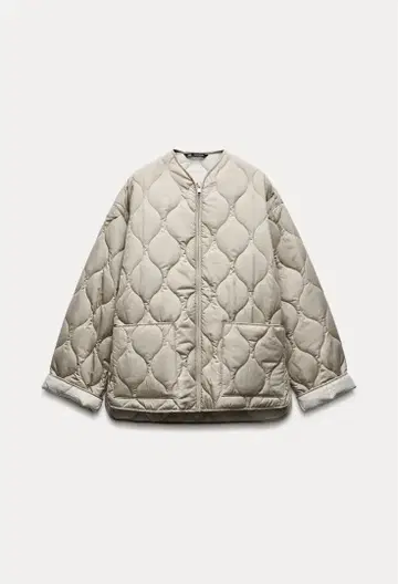 새상품 zara 퀼팅 자켓