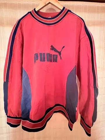 PUMA 빨간색 맨투맨 XL