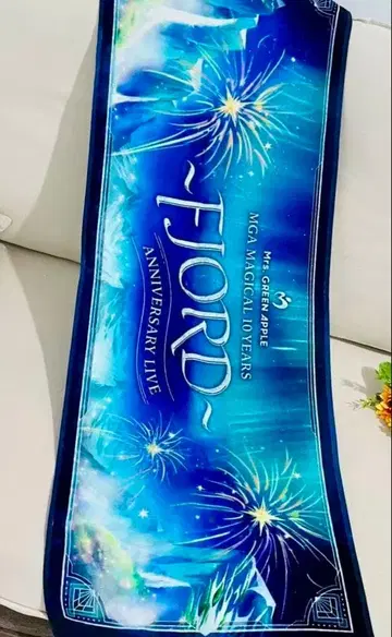 새상품 Mrs. GREEN APPLE FJORD 타월 미세스 피요르드