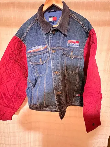 TOMMY JEANS 스포츠 에디션 데님 자켓 L