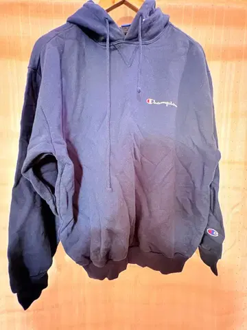 챔피온 후드티 네이비 베이직