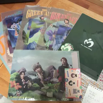 Mrs GREEN APPLE 클리어 파일 6장 세트