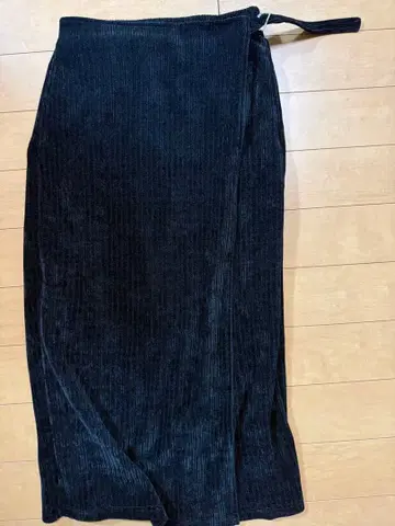 모녀 콜 랩 스타일 스커트