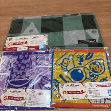 Mrs. GREEN APPLE 제일복권 C상 스톨 G상 타월 2종