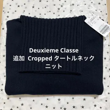 Deuxieme Classe 추가 Cropped 터틀넥 니트