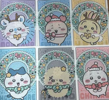 치이카와 (먼작귀) 세븐일레븐 클리어 파일 전 6종 세트 컴플리트