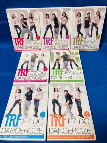[총 7권 세트] TRF 이지두댄서사이즈 DVD 운동