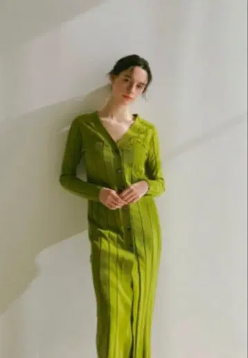 rielle riche 카디건 세트 니트 원피스