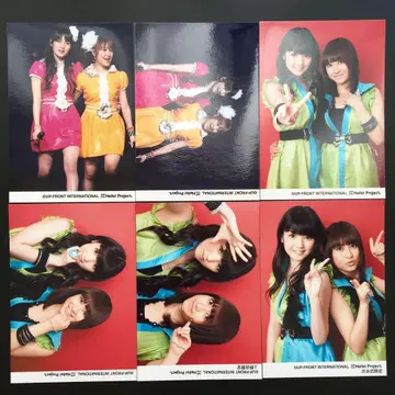 6874 모닝구무스메. 미치시게 사유미 린린 브로마이드 6장 세트