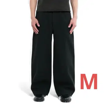 Asapmode Stacked Canvas 와이드 레그 팬츠