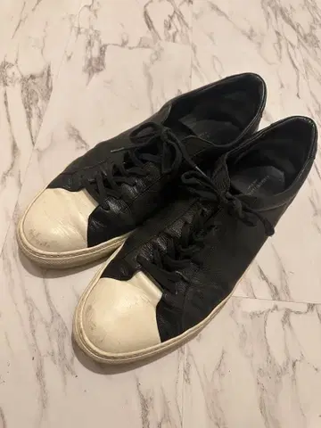 커먼프로젝트 44 (29cm 상당) 가죽 스니커즈 블랙 신발