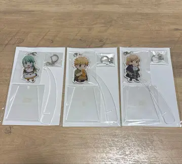 책벌레의 하극상 아크릴 키링 3개 세트