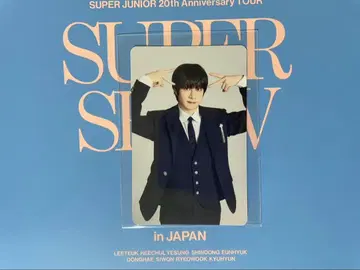 SUPER JUNIOR 프리미어 시트 혜택 트레이딩 카드 희철