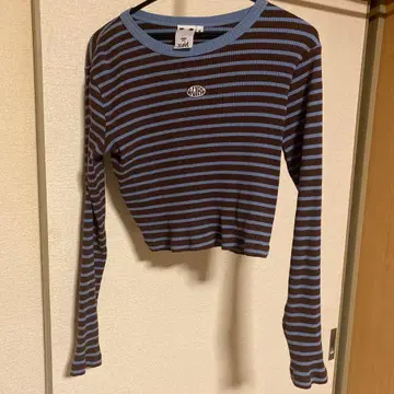 x-girl M 사이즈 스트라이프 긴팔 상의