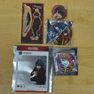 도원암귀 이치노세 사계절 아크릴 스탠드 캔뱃지 클리어 카드