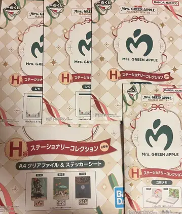 제일복권 Mrs. GREEN APPLE H상 5개 세트