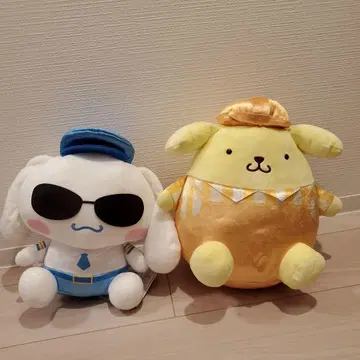 시나모롤 & 폼폼푸딩 봉제 인형 세트