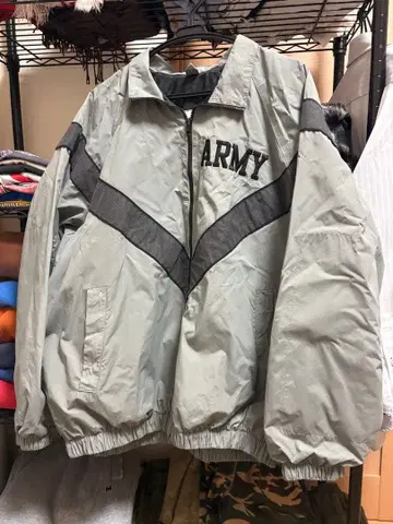 ARMY 밀리터리 자켓 그레이