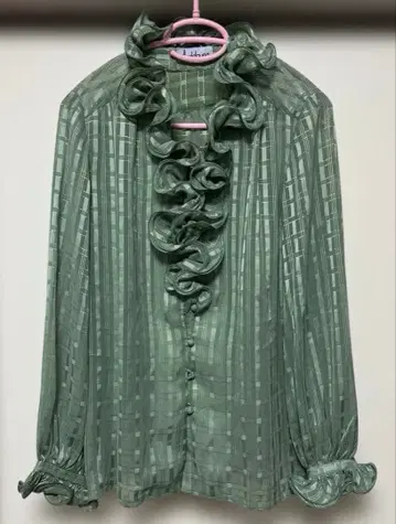 레트로 블라우스