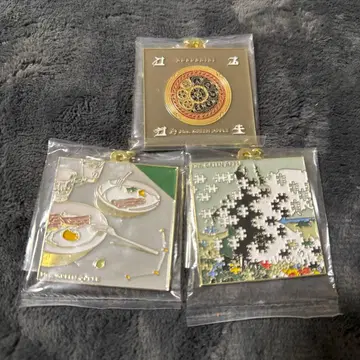 미세스 그린애플 제일복권 메탈 참 3개