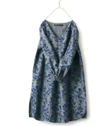 써니클라우드 펠리시모 들꽃 튜닉 꽃무늬 L