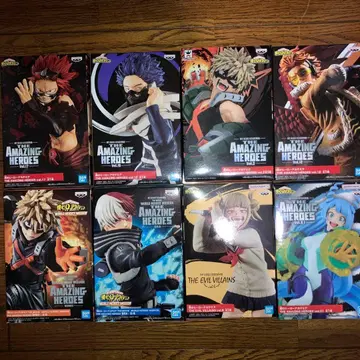 나의 히어로 아카데미아 피규어 8체 세트