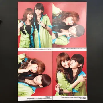 6882 모닝구무스메. 타카하시 아이 준준 브로마이드 4장 세트