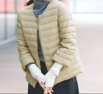 미사용 새상품 TATRAS / ACACIA 노카라 라이트 다운 자켓