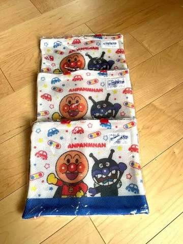 호빵맨 메쉬 백 3개 세트