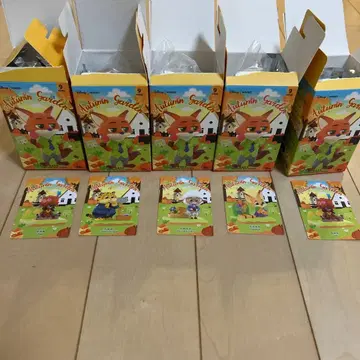 MINISO 주토피아 피규어 5개 세트