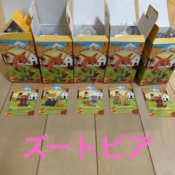 MINISO 주토피아 피규어 5개 세트