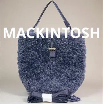 매킨토시 버킷백 2WAY 숄더 포함 버킷백 네이비 새상품