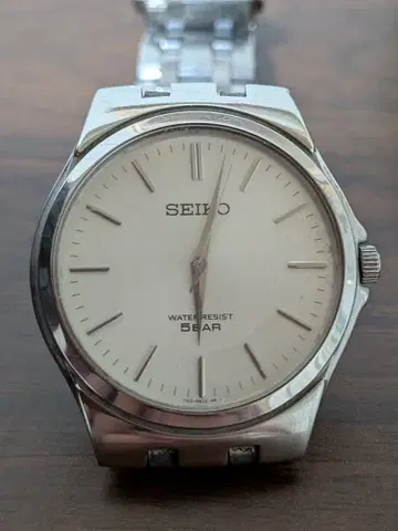 SEIKO 손목시계 쿼츠 5BAR 방수
