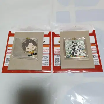 미세스 그린애플 로손 제일복권 F상 메탈 참 2종 세트