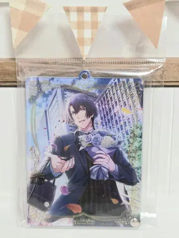 우타프리 히지리카와 마사토 아크릴 트레이딩 카드 키링