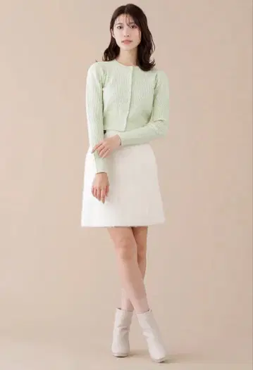 JILL by JILL STUART 케이블 니트 긴팔