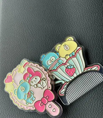 산리오 x swimmer 빗 & 거울 세트