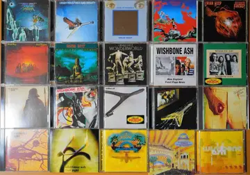 Uriah Heep & Wishbone Ash CD 모음