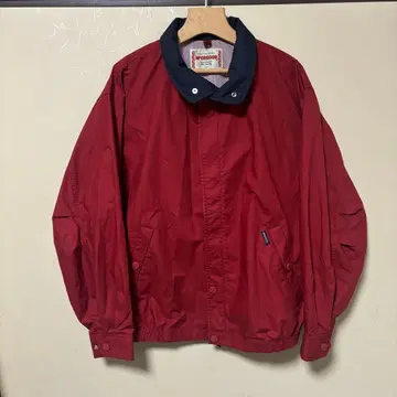 Mc GREGOR 나일론 자켓 레드/네이비 블루종 맥그리거